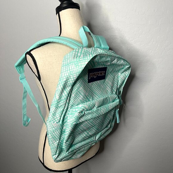 JanSport Aua Dash Jagged Plaid Backpack - Picture 3 of 5